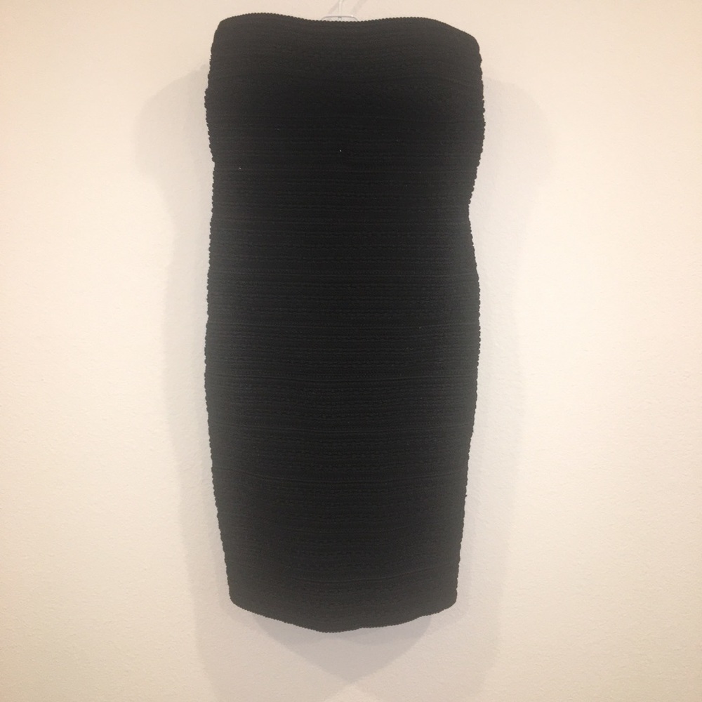 Cache black detailed bodycon dress size 2